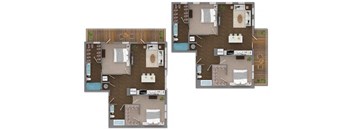 Delaneaux Apartments Floor Plan 15