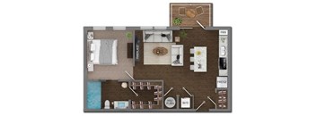 Delaneaux Apartments Floor Plan 5