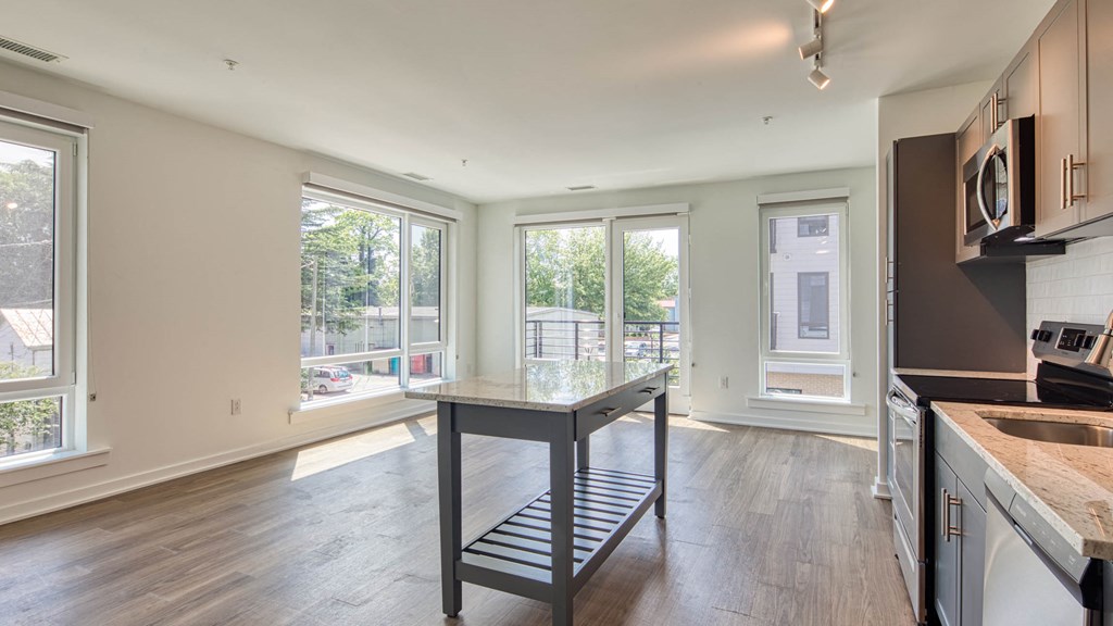 10 & Dairy Apartments Living Room