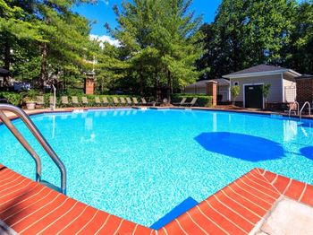 Swimming Pool With Relaxing Sundecks at Beacon Place Apartments, Gaithersburg, MD, 20878