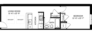 a floor plan of a house