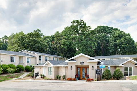 Street View of the Property Building at Montecito West in Raleigh, North Carolina