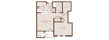 a floor plan of a home