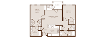 a floor plan of a home