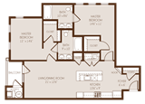 1-bedroom apartment at The Morgan Phase 1 Apartments in Chesapeake