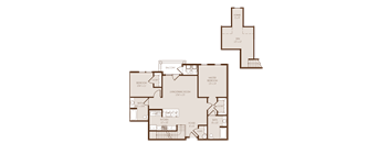 the floor plan of alexander homestead
