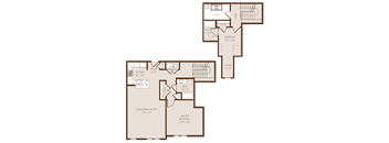 the floor plan of alexander homestead