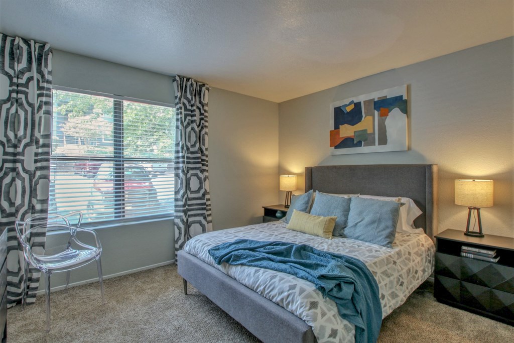 Muse Apartments in Little Rock AR bedroom