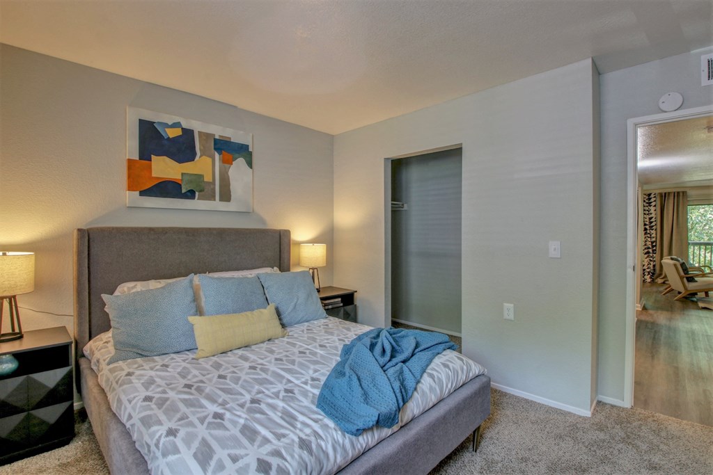 Muse Apartments in Little Rock AR bedroom