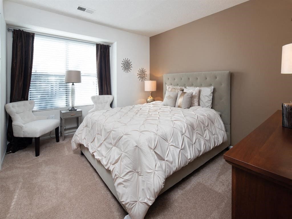 Harris Pond Apartments in Charlotte NC bedroom