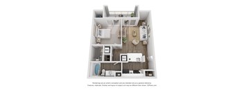 a 1 bedroom floor plan  summit  503 sq ft