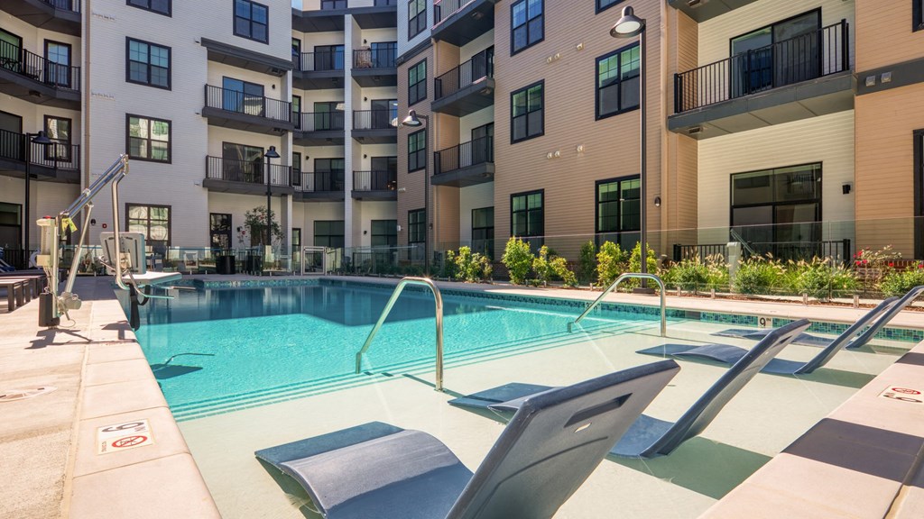 Swimming Pool at Aura Stonebridge, Virginia, 23225