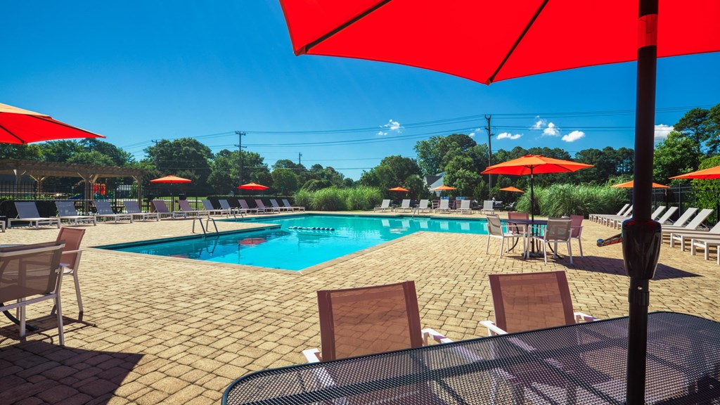 Swimming Pool Swimming Pool at Bayville Apartments, Virginia Beach, Virginia
