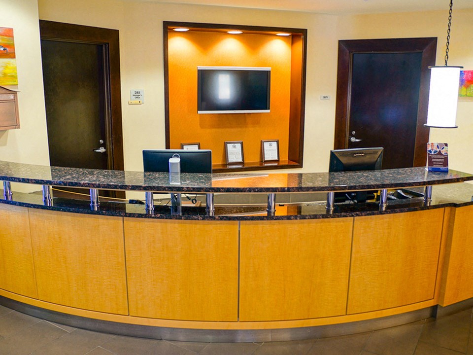 Desk at The Chpaman Apartments in Hampton VA