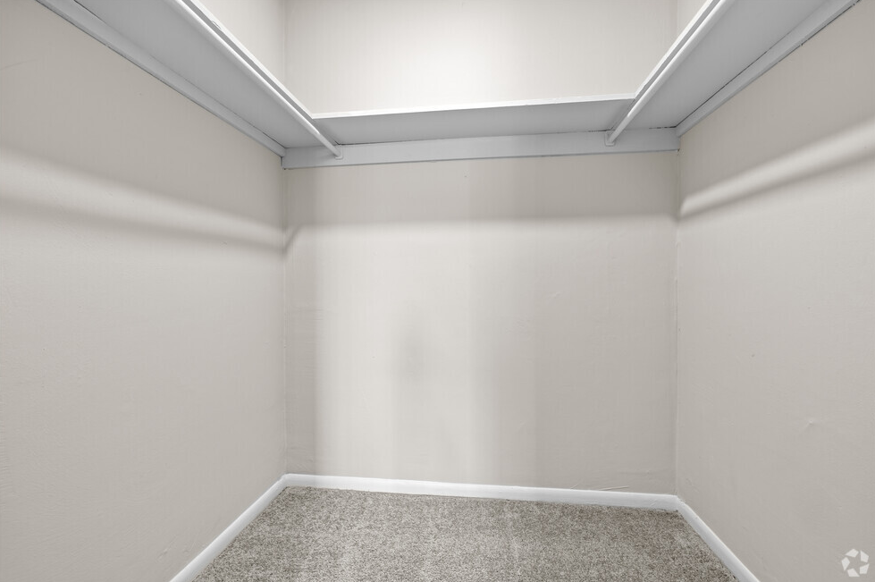 Closet at Bayville Apartments, Virginia Beach, Virginia