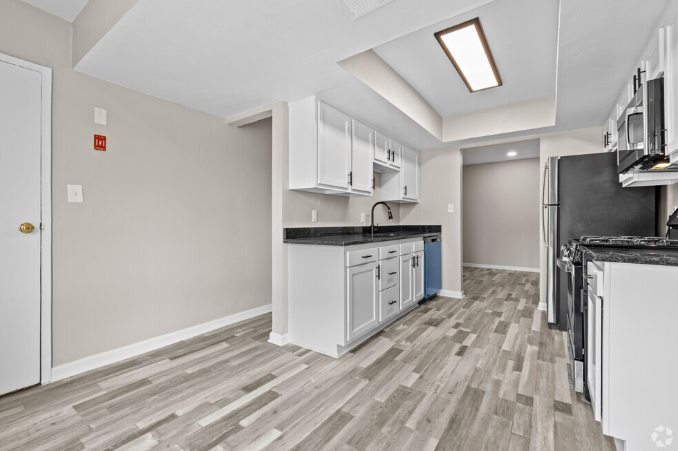 Kitchen Unit at Bayville Apartments, Virginia Beach