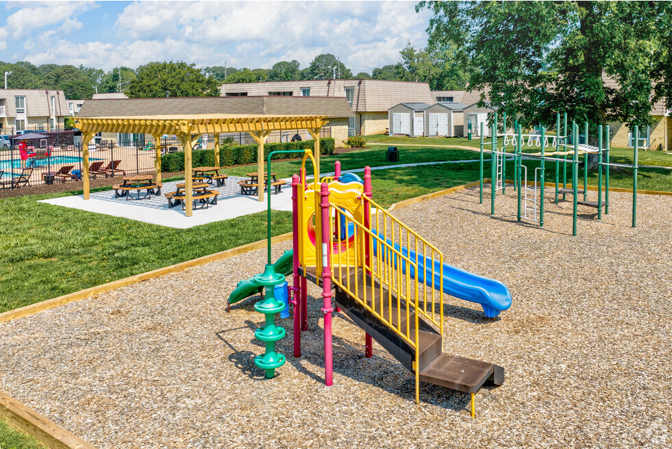 Play Area Play Area at Bayville Apartments, Virginia Beach