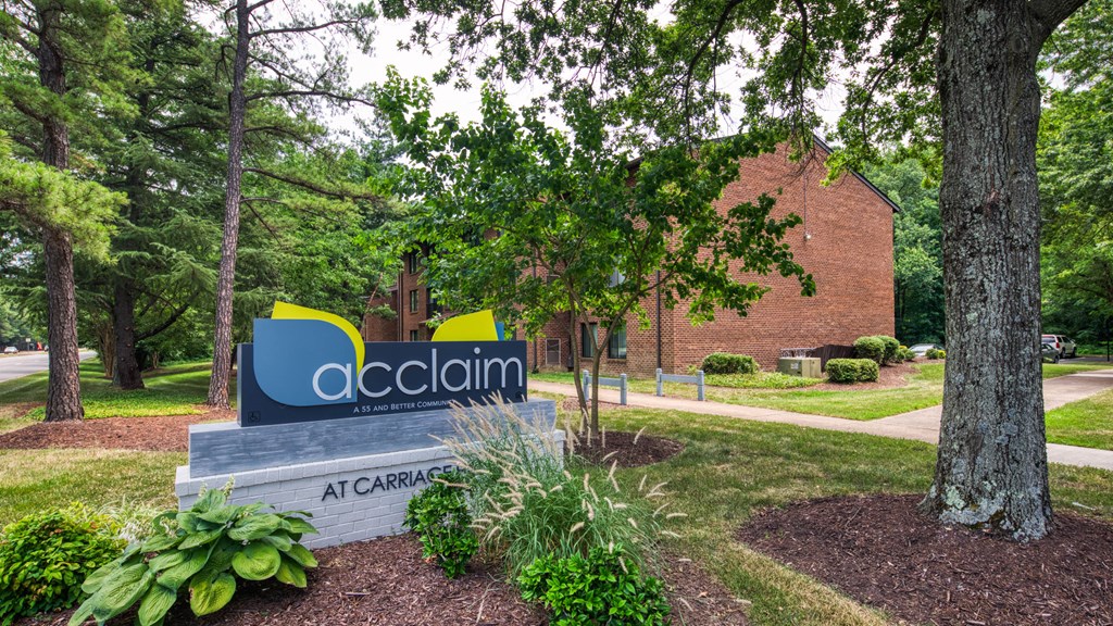Property Signage at Acclaim at  Carriage Hill, Virginia