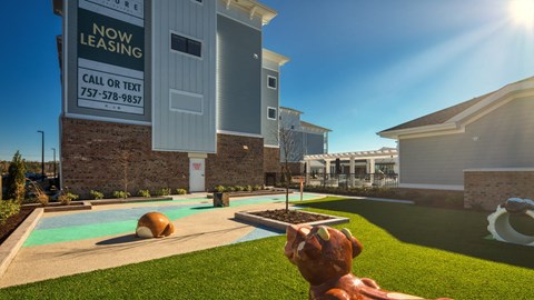 Dog Park at Allure at Edinburgh, Virginia