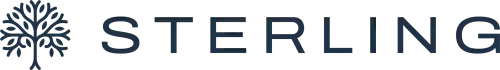 The image shows the word "STERLING" in a distorted and unclear manner.