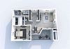 1 Bedroom A 1 Bath Floor Plan 1 Bedroom A 1 Bath Floor Plan at Eastgrove, Dallas, TX