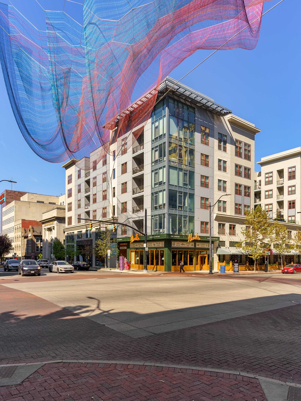 Exterior building at The Madison, Columbus, OH, 43215