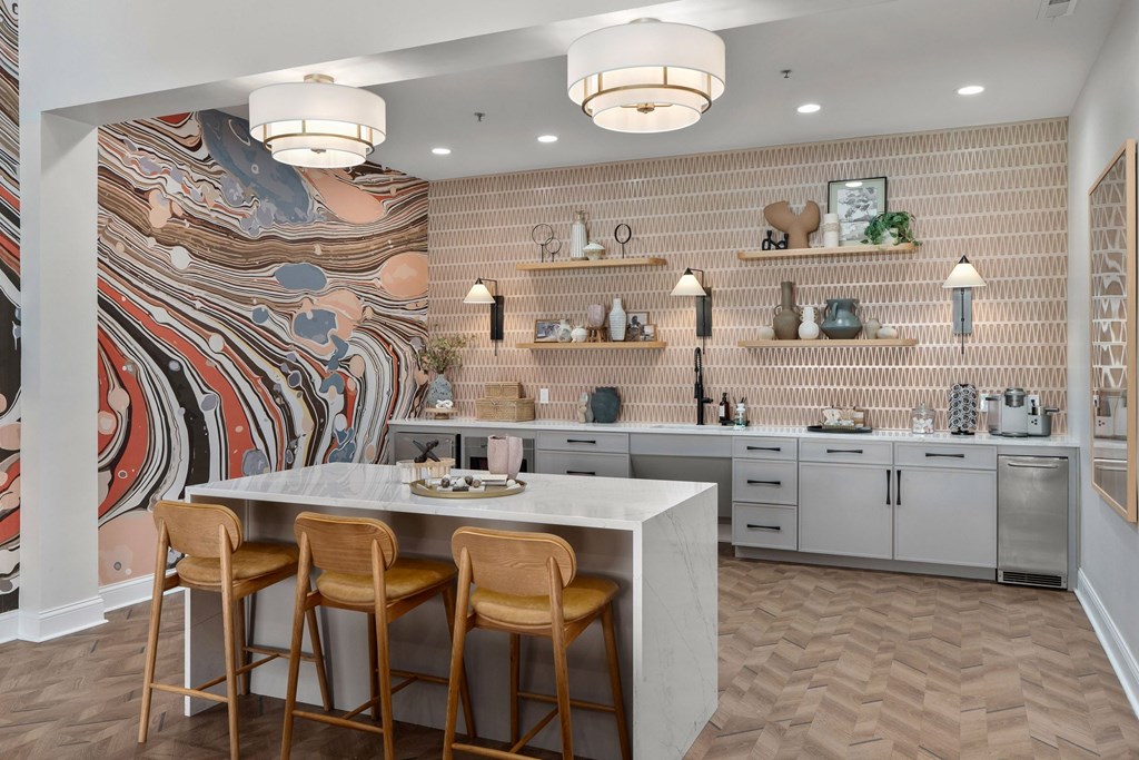 Clubroom Kitchen at The Orchard, Ohio