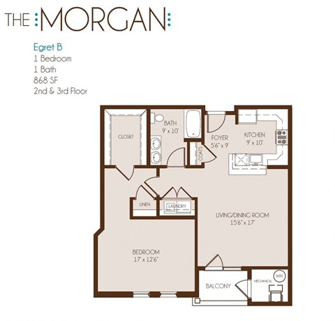 a floor plan of the morgan apartments designed by foshee architecture
