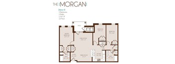 the floor plan of the morgans
