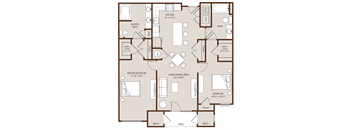 a floor plan of a home