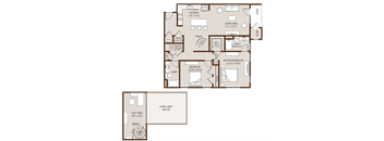 the plan of the first floor
