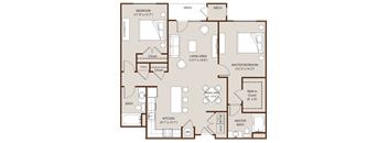 a floor plan of a home