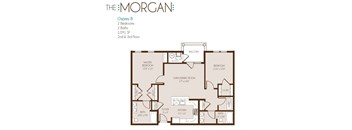 the floor plan of the morgans