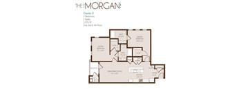 the floor plan of the morgans