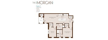the floor plan of the morgans