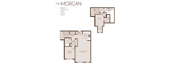 a floor plan of the morgan apartments