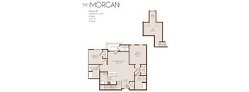 the floor plan of the morgan