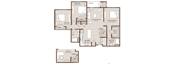 a floor plan of a home