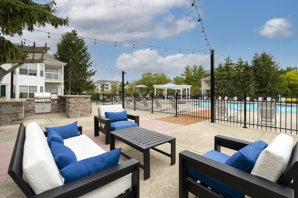 Outdoor Patio at The Orchard, Ohio