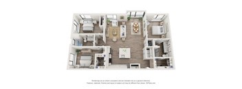 Ambassador  Floor Plan | 1,616 Sq. Ft. at The Walker, Cary, NC