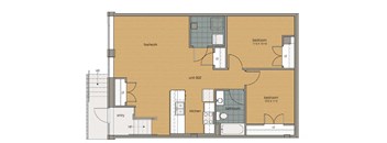 Gramercy Row Floor Plan