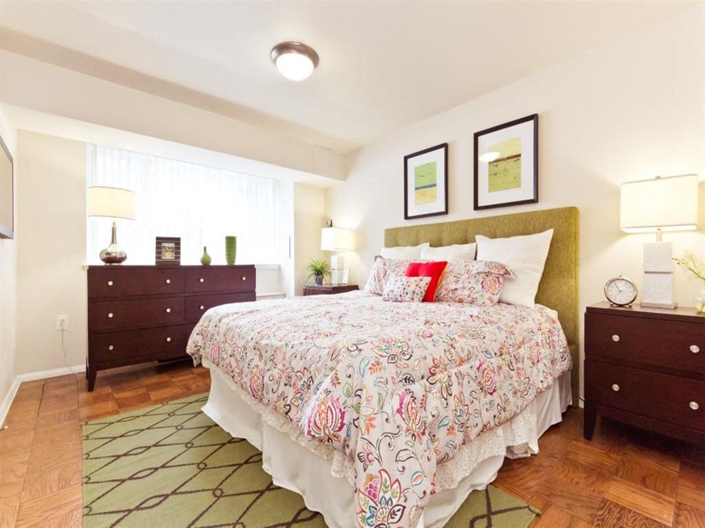 Bedroom at Serrano Apartments