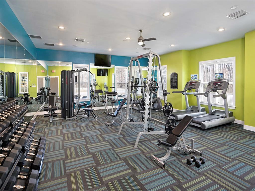 the apartments at masse corner 205 fitness roomat Addison Crater Woods, Virginia, 23805