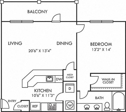 a floor plan of a houseat Addison Crater Woods, Petersburg Virginia