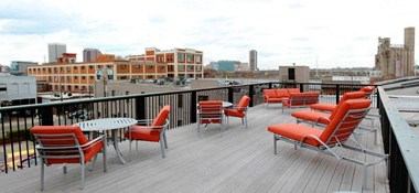 Rooftop at Plant Zero Apartments