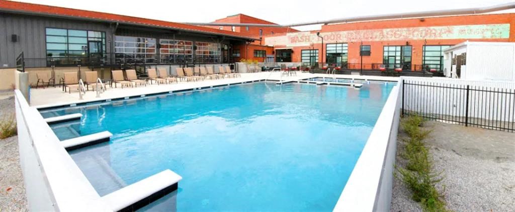 Pool 2 at Miller Lofts in Richmond VA