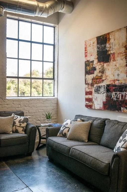 New Manchester Flats Living area