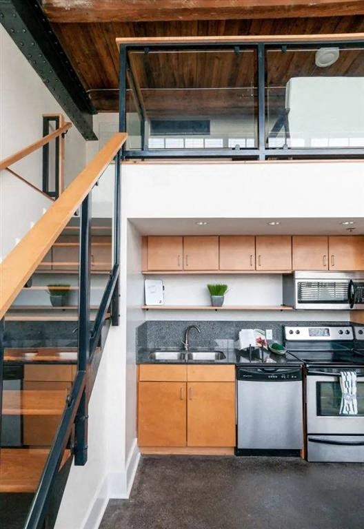 New Manchester Flats interior kitchen 3