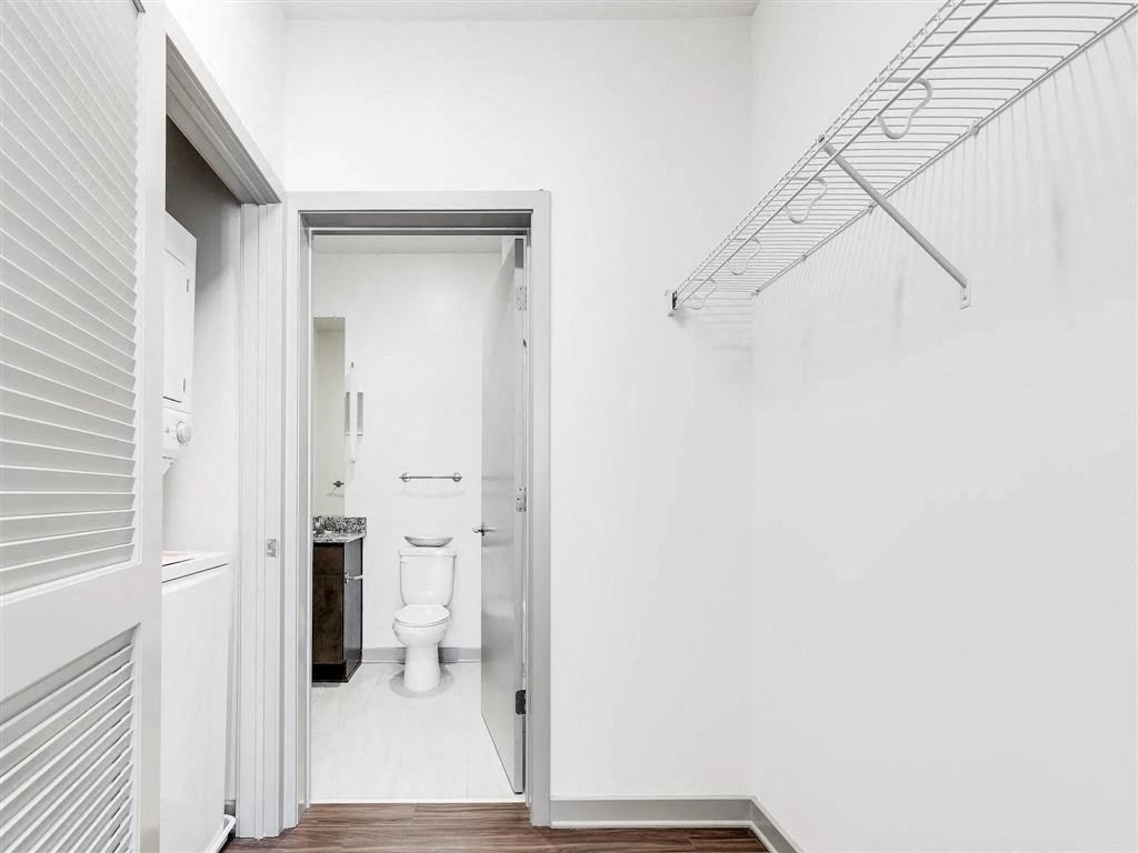 New Manchester Flats interior closet