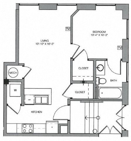 Textile Lofts Floor Plan 13